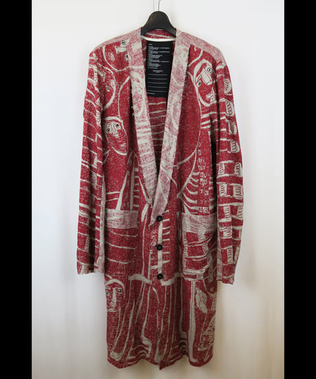 DS-261 - LONG JACKET w/ARM PARTS - ECRU-RED