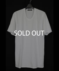 NU-1676 SHORT SLEEVE BACK PRINT T SHIRT - WHITE