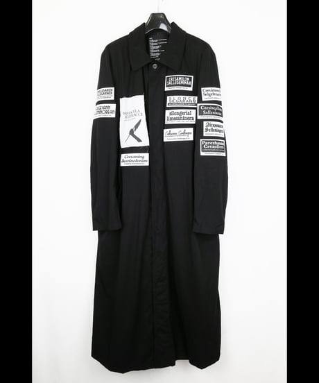DS-215 - LONG COAT WITH MULTI PATCHES