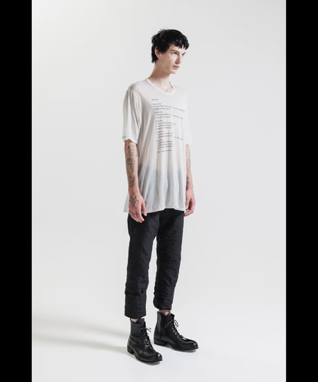 NU-1814 - OVERSIZED SHORT SLEEVE T SHIRT - PRINT - GREY