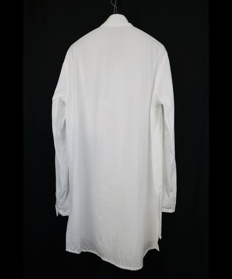 NU-1857-COC - BAND NECK COLLAR SHIRT - OFF WHITE