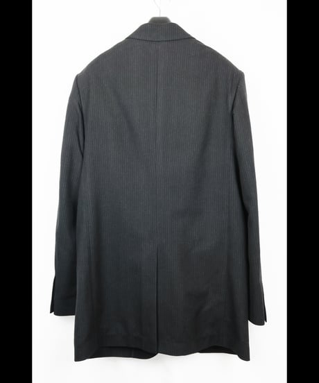 NU-1718 - OVERSIZED TAILORED JACKET - BLACK STRIPE