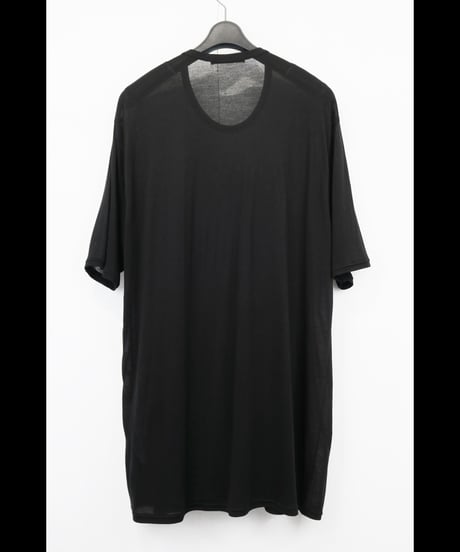 NU-1817 - OVERSIZED SHORT SLEEVE T SHIRT - BLACK