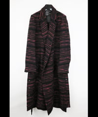 NU-1656 COTTON/WOOL SLUB CLOTH LONG COAT