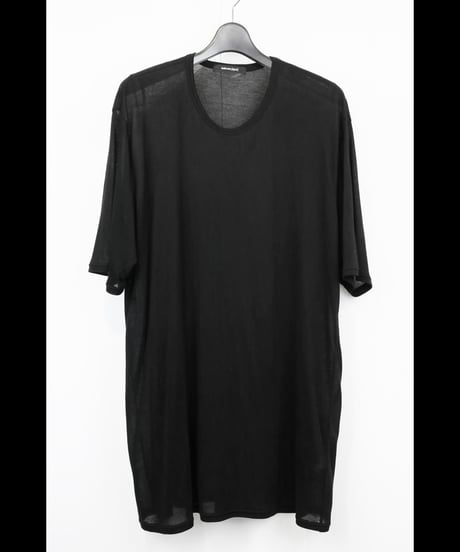 NU-1817 - OVERSIZED SHORT SLEEVE T SHIRT - BLACK