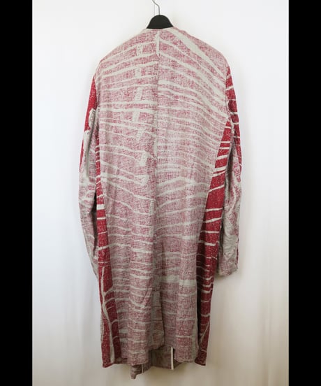 DS-261 - LONG JACKET w/ARM PARTS - ECRU-RED