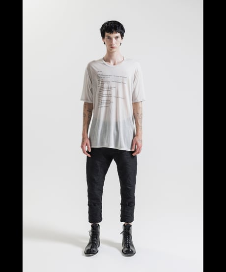 NU-1814 - OVERSIZED SHORT SLEEVE T SHIRT - PRINT - GREY