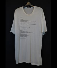 NU-1814 - OVERSIZED SHORT SLEEVE T SHIRT - PRINT - GREY