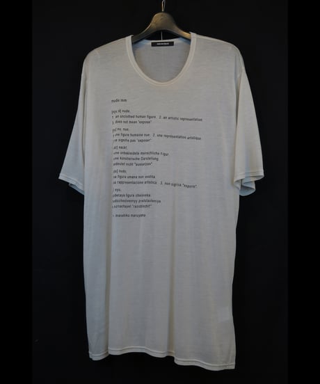 NU-1814 - OVERSIZED SHORT SLEEVE T SHIRT - PRINT - GREY