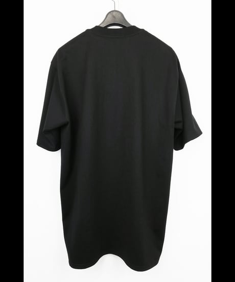 NU-1848  SHORT SLEEVE PRINT T SHIRT- BLACK