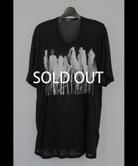 DS-318  40/-Tencel Jersey Short Sleeve Print T Shirt - NAOKI TOMITA Pt.