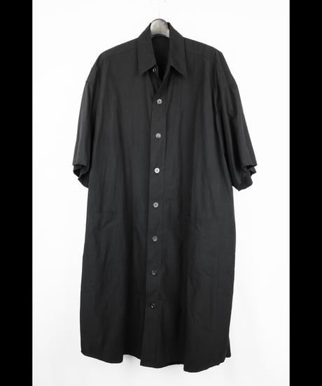 NU-1929   80/2 Broad Short Sleeve Big Shirt / Dress
