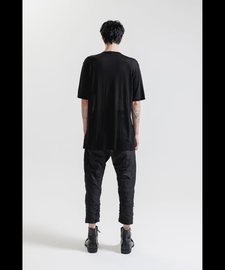 NU-1817 - OVERSIZED SHORT SLEEVE T SHIRT - BLACK