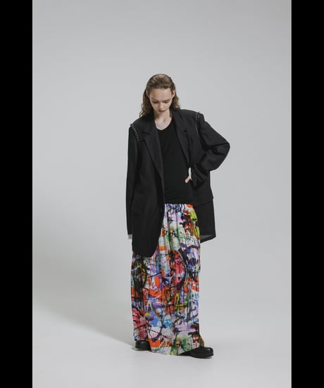 NU-1920   Cotton Linen Dobby Cloth Oversized Jacket (Detachable Sleeves)