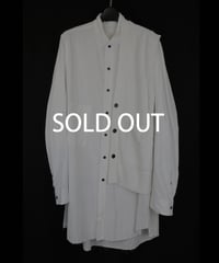 NU-1930   80/2 Broad Shirt With 7GG Kint Half Vest - OFF WHITE