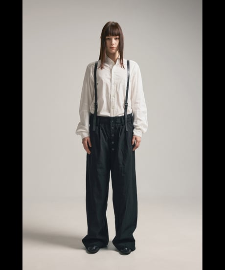 NU-1857-COC - BAND NECK COLLAR SHIRT - OFF WHITE