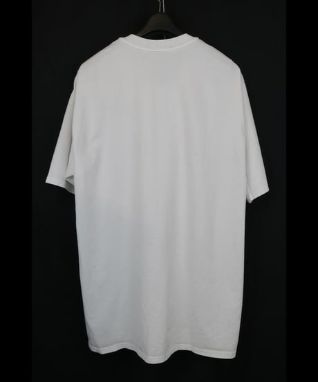 NU-1851 - SHORT SLEEVE CRACKED PRINT T SHIRT - OFF WHITE