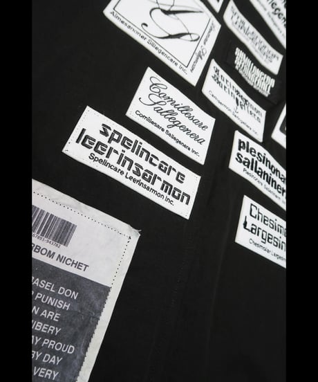 DS-215 - LONG COAT WITH MULTI PATCHES
