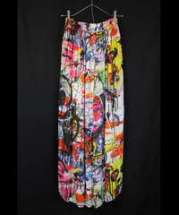 DS-337  Rayon Chiffon Inkjet Print Long Skirt