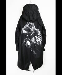 RN-1530 - NO MA(N)D'S LAND "EAGLE" BACK PRINT  MILITARY PARKA