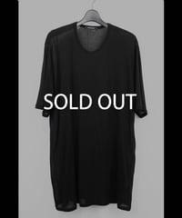 NU-1817 - OVERSIZED SHORT SLEEVE T SHIRT - BLACK