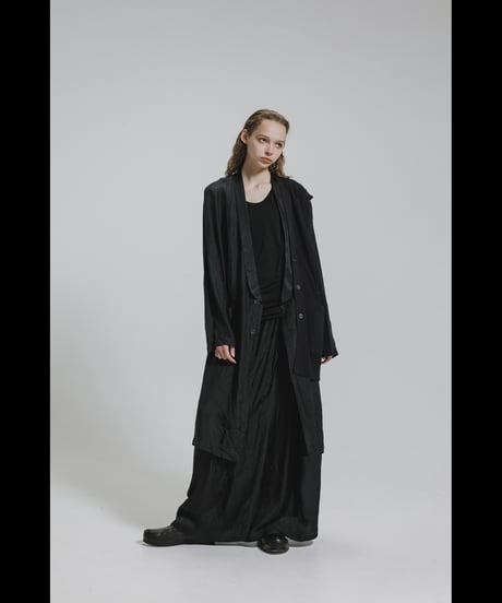 NU-1925   Acetate Twill Long Skirt