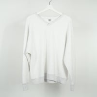 GF dolman V-neck sweat