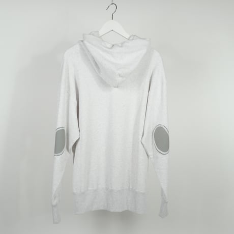silk patch hoodie