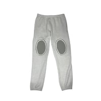 silk patch sweat pants