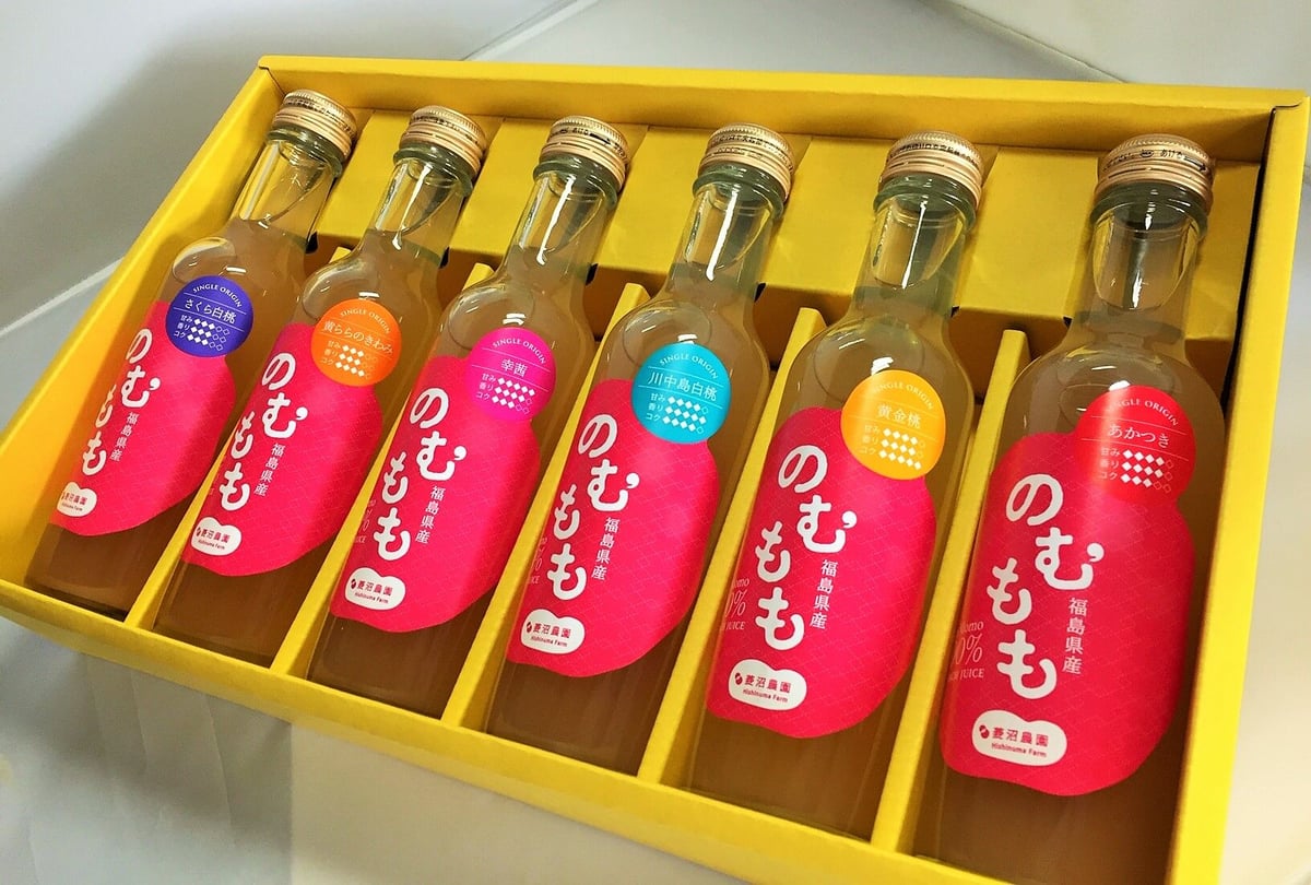 のむもも200ml×6本セット（品種お任せ） | 菱沼農園