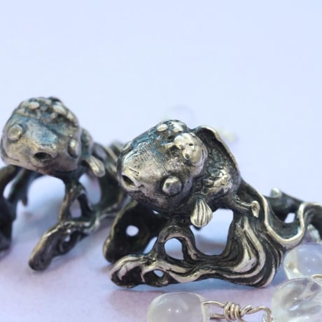 金魚の幽霊 イヤカフ