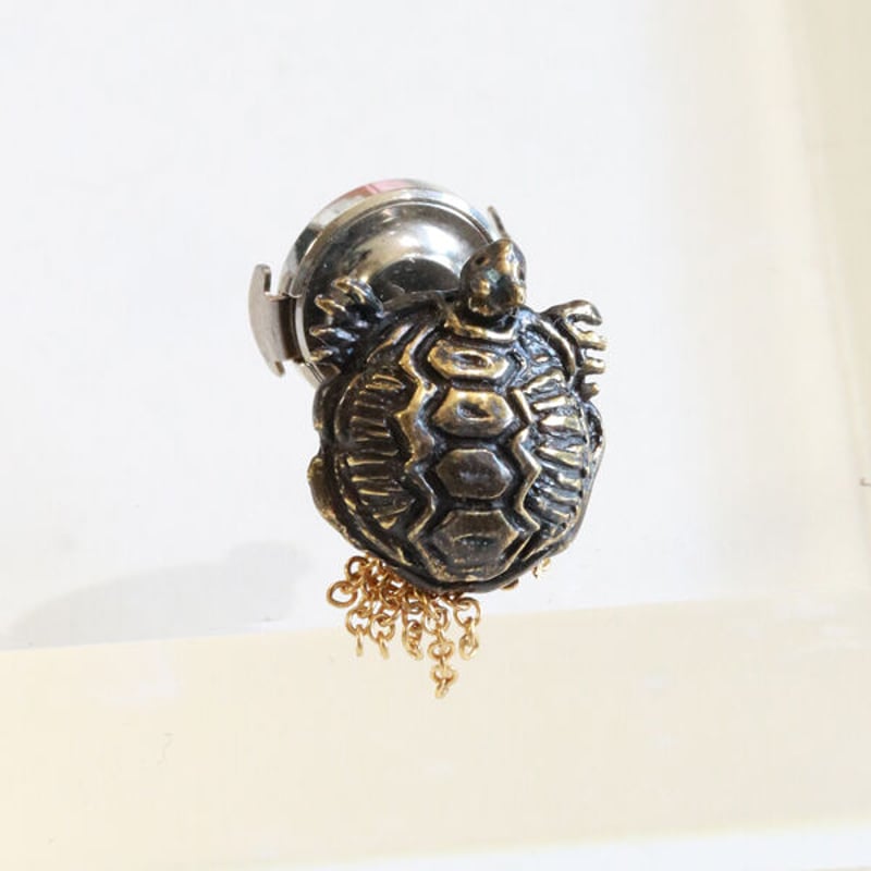 一つ亀ピンブローチ | Lissita