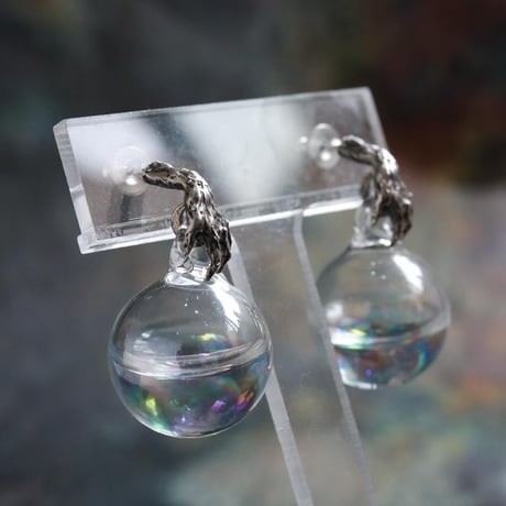 しりこだまピアス・イヤリンング　ペア