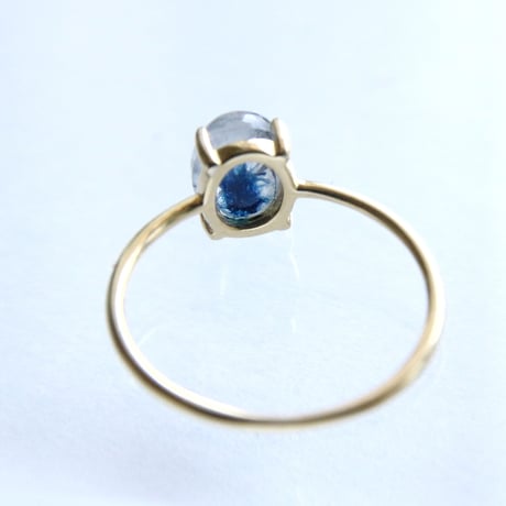 Tormalinated Quartz Ring