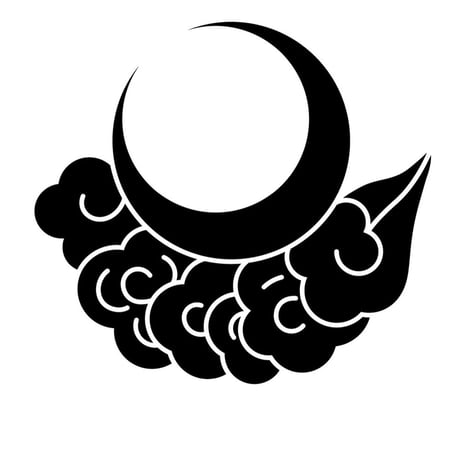 月に雲リング