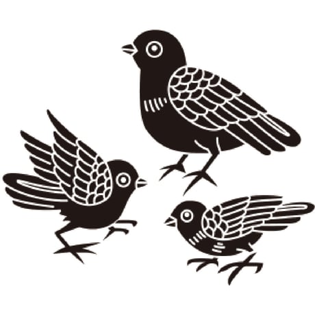 ピンクの鳩イヤカフ