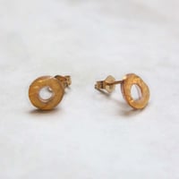Musica donut studs earrings