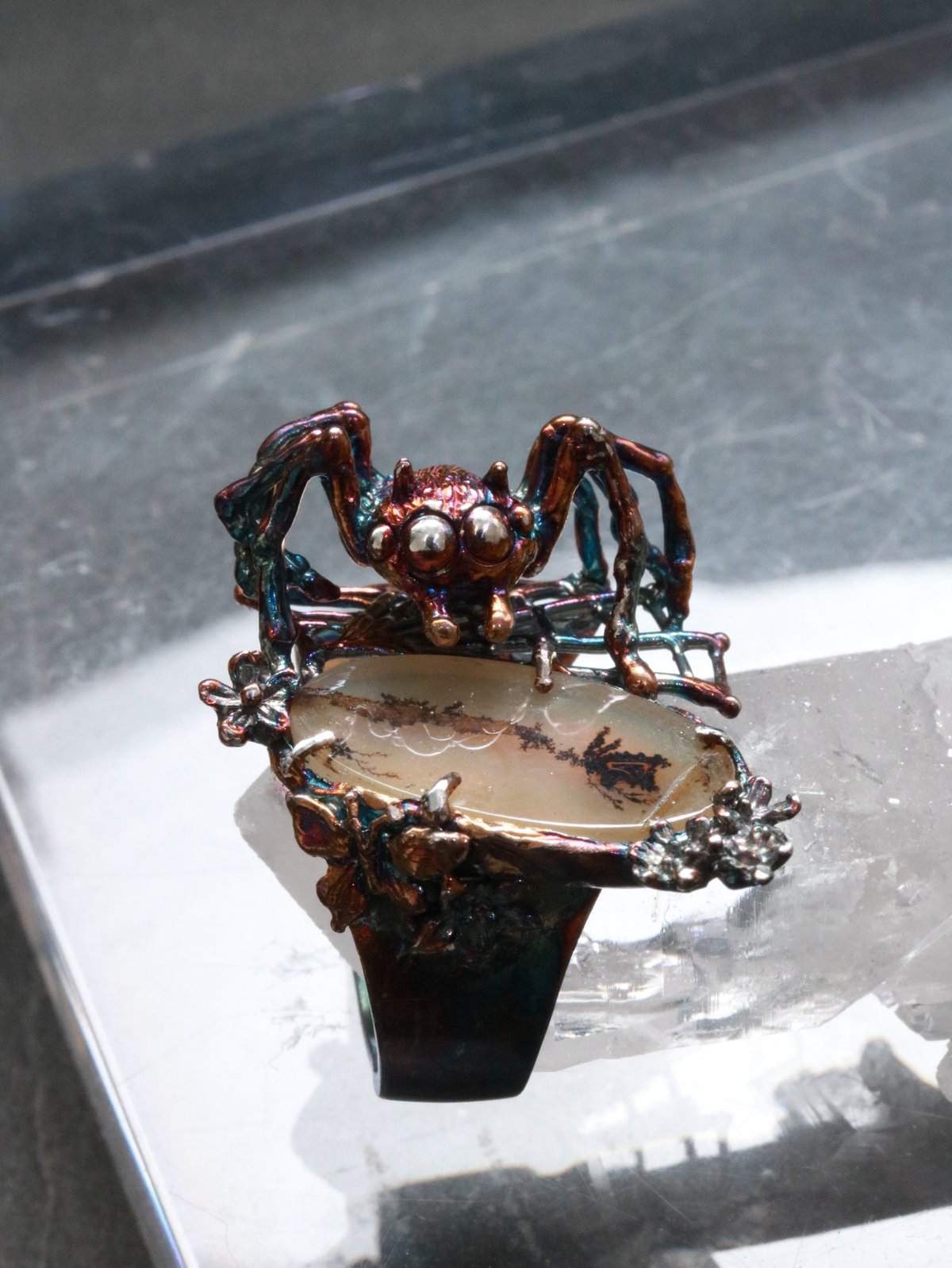 【はくとん( 'ω')ŧ‹\"ŧ‹\"】カーディナルレッドクォーツイヤリング 615_3.jpg?v=1746086597