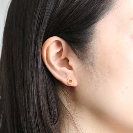Musica donut studs earrings