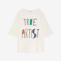 TRUE ARTIST_T-shirt (True Ivory White) / 4-5,6-7,8-9years