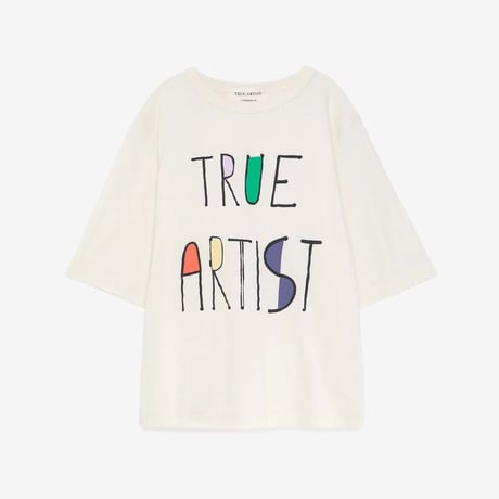 TRUE ARTIST_T-shirt (True Ivory White) / 4-5,6-7,8-9years