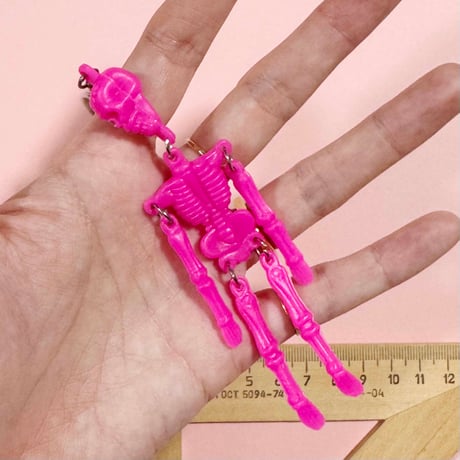 pink key chain