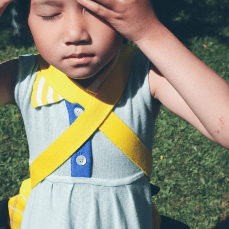 LIGNE NOIRE ENFANTS_ LITTLE DRESS (Water) / 8years