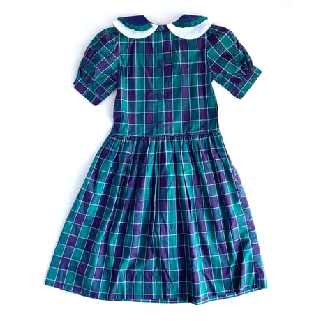plaid dress (dead stock) / 7years