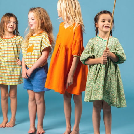 Ba*Ba kidswear_Dress (FLOWER FIELD) / 122cm
