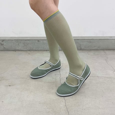 2e CHESTS×MARCOMONDE_LADYS socks (L.Green)