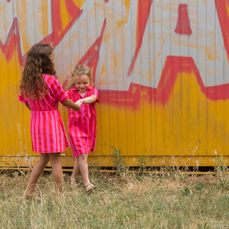 Ba*Ba kidswear_Harper Dress (STRIPES,BALLOONS) / 104,116cm
