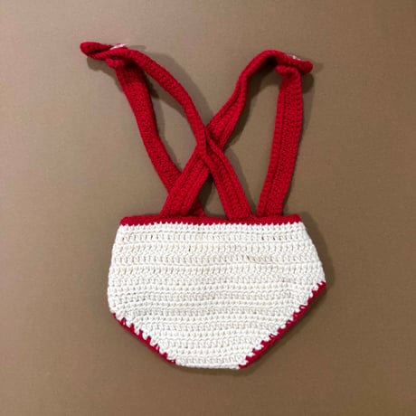 knitting baby romper / 0-6months