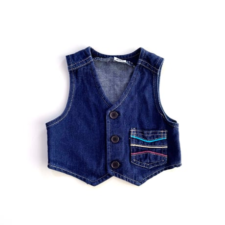 denim vest / 18months