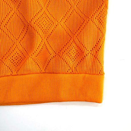 70s polo shirts (Orange,Blue,Brown) / 6years・116cm (dead stock)